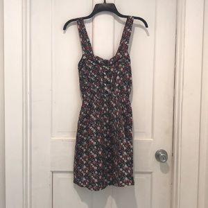 M floral Forever21 tank top